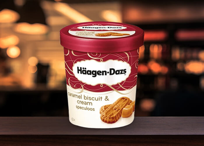 CARAMEL BISCUIT CREAM SPECULOOS Hagen-Dazs 460ML